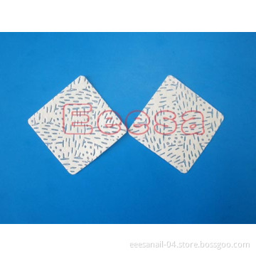 Hypo-Allergenic Lint Free 100% Cotton Square Flower Nail Wipes